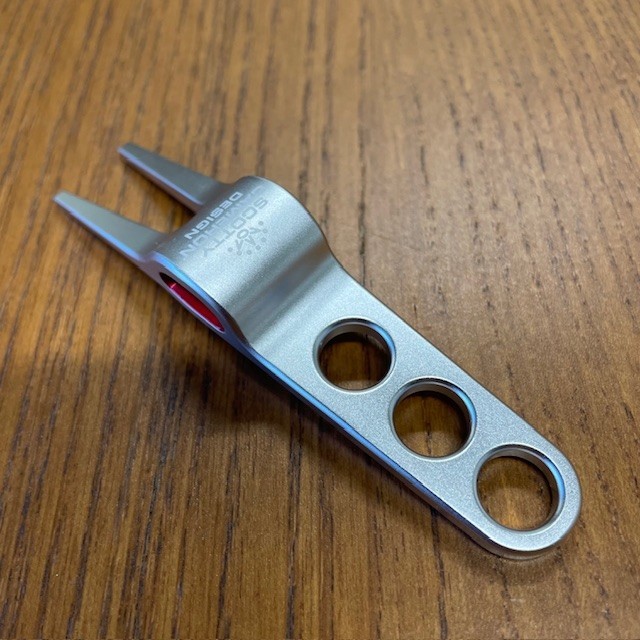 Updated Design! New Scotty Cameron Authentic Titleist Divot PIVOT TOOL - SILVER