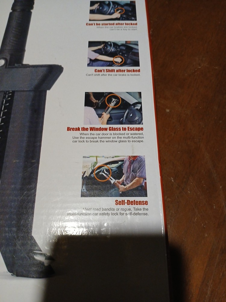 Multi Function Car Saftey Lock