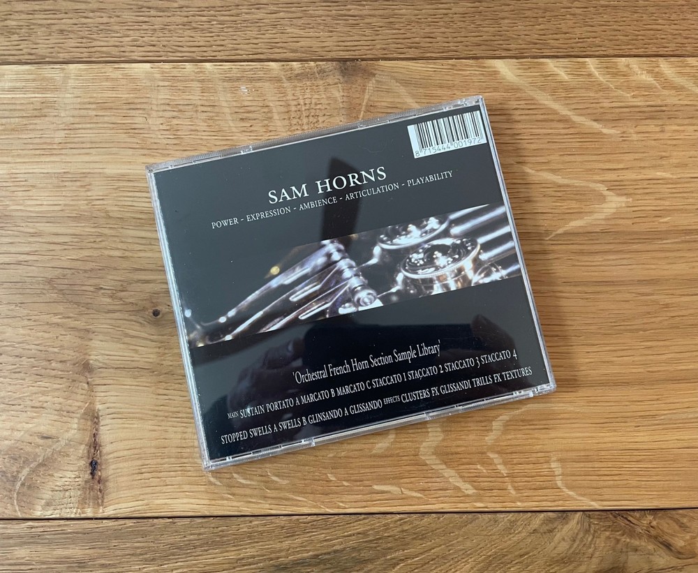 ProjectSAM – French Horn Section Sample CD Library (2002, Netherlands)