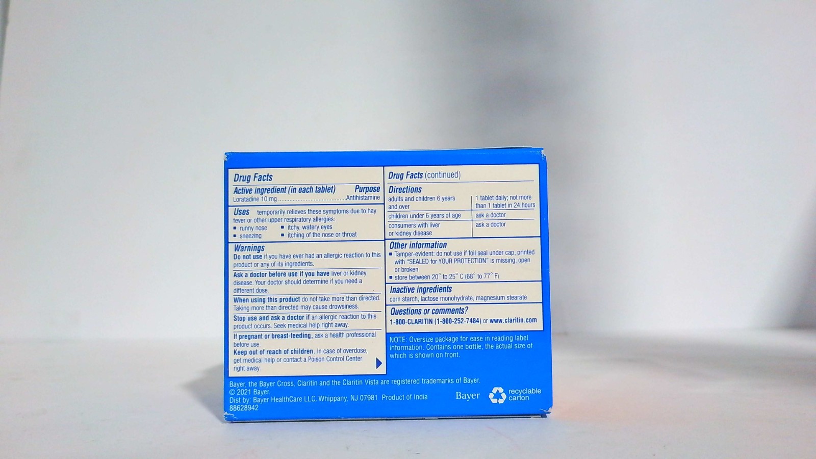 Claritin 24 Hour 10 mg 200ct 04/26