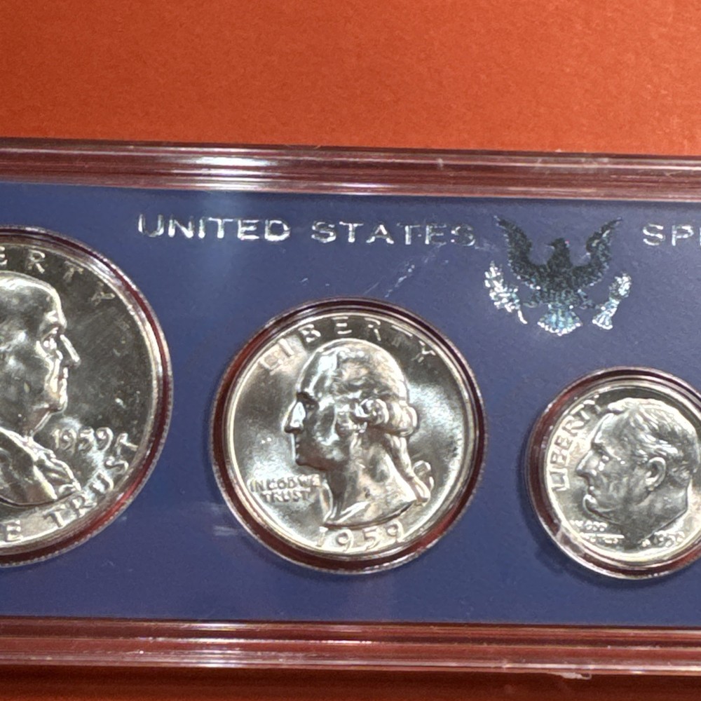 1959 P US Mint Coin Set 90% Silver
