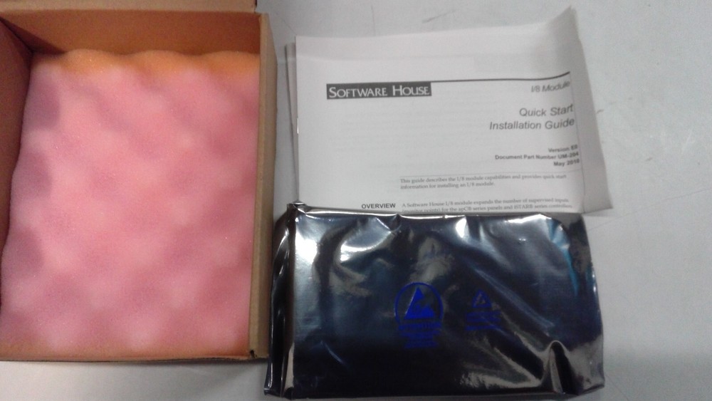 SOFTWARE House AS0073-000 8 inputs board 1/8 module TYCO