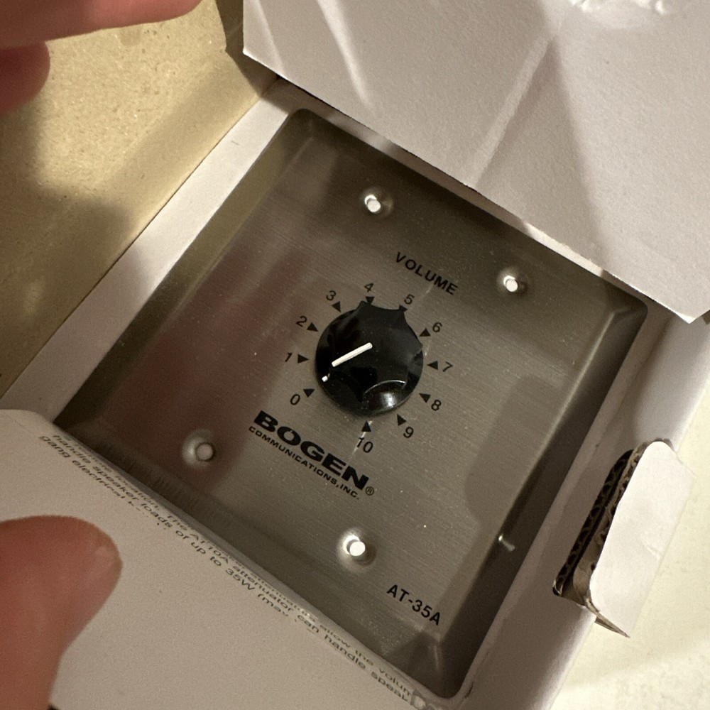 Bogen AT-35A 35 Watt Attenuator