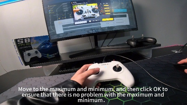 8-Channel FPV Drone Flight Simulator Controller - Remote for Beginners & Trainin