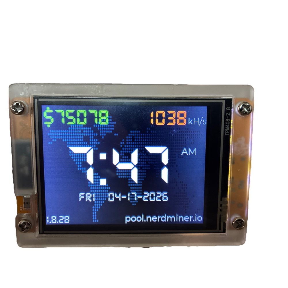 BITCOIN NMMiner Set(4) with stand