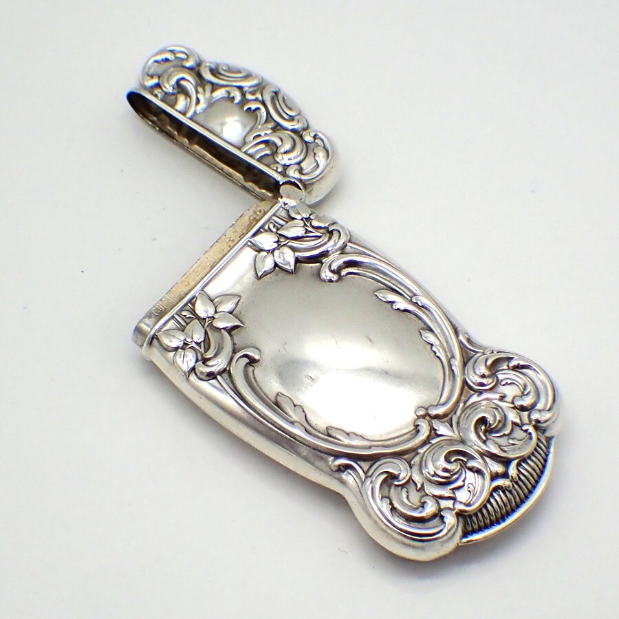 Ornate Match Safe Box Gorham Sterling Silver No Mono