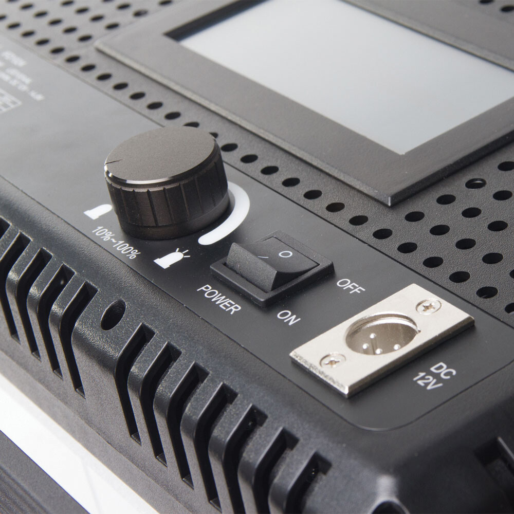 Ikan - Featherweight Daylight LED Studio Light w/ AB & V-Mount Plates