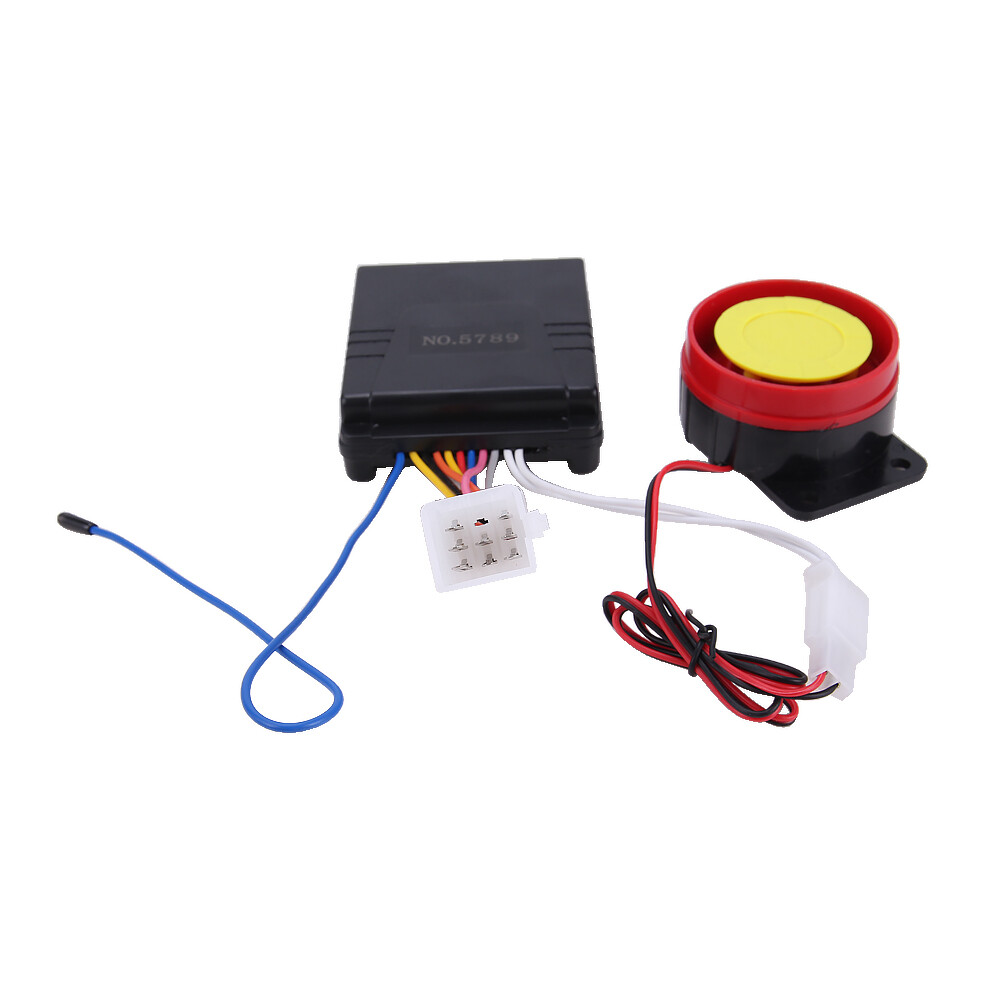 Motorcycle Bike Security Alarm System Anti-theft Remote Control Engine Start