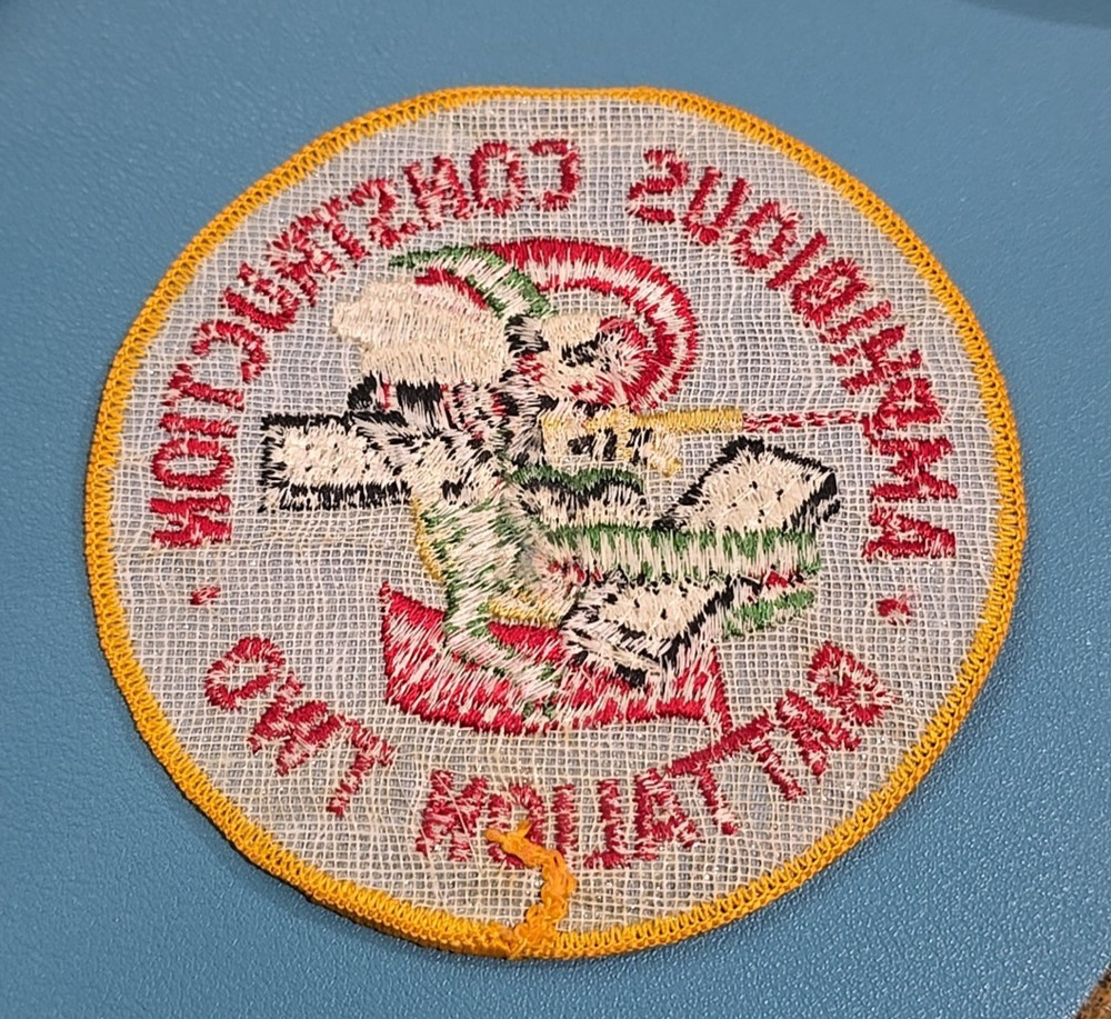 US Navy Amphibious Construction Battalion Two Patch-Seabee-1990's* USN