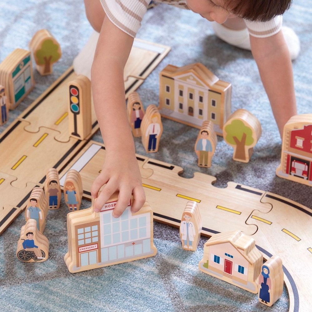 Kaplan Early Learning Community Block Set - 20 Pieces