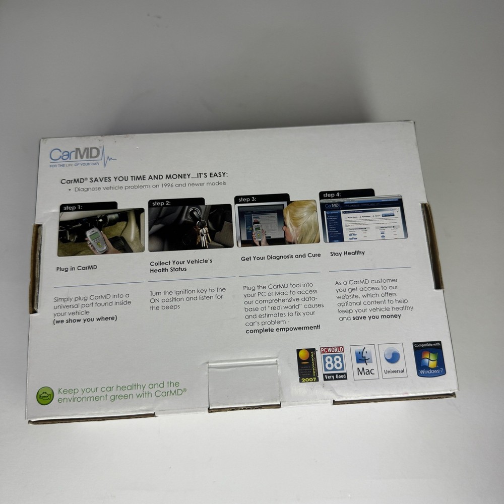 CarMD 2110 New Handheld Vehicle Diagnostic Tool Reader Code Scanner OBD2 Gen3