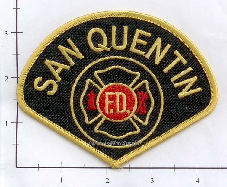 California - San Quentin CA Fire Dept Patch