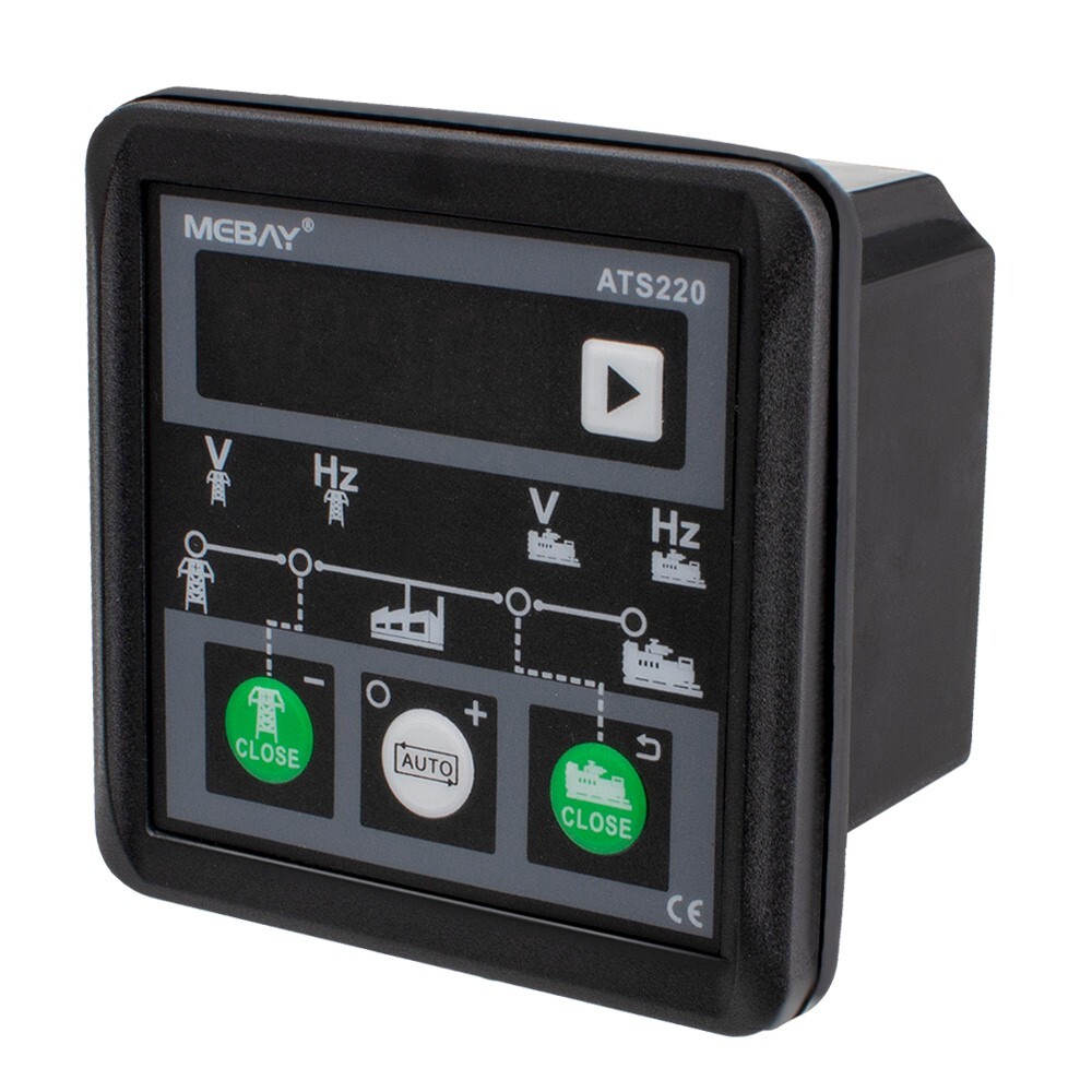 Genset ATS controller ATS220 4 Digits LED Display Generator Switch Module Panel