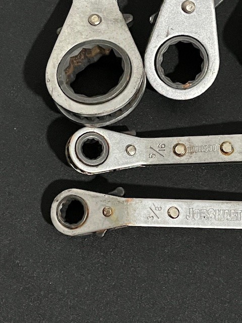 Jobsmart SAE Ratchet Wrenches 5 Pieces