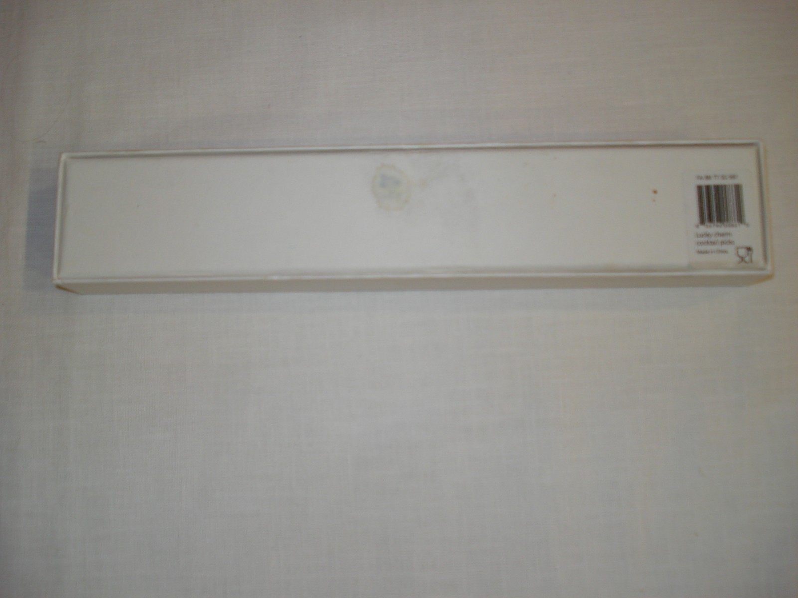 JOANNA BUCHANAN SIX ASSORTED RHINESTONE LUCKY CHARM COCKTAIL PICKS-NEW IN BOX