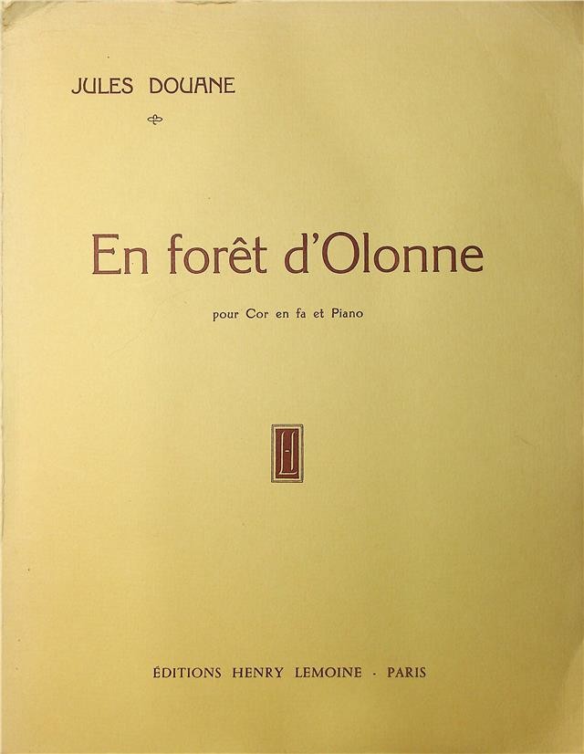 EN FORET D'OLONNE --- COR