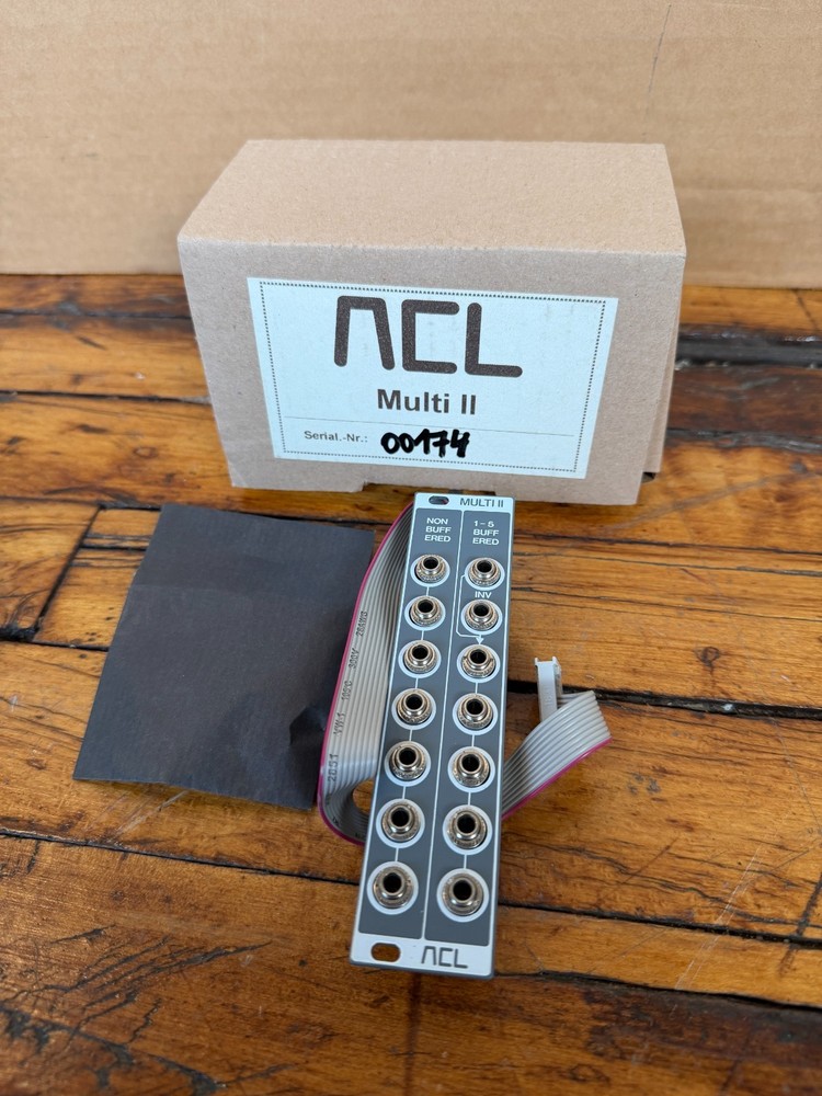 ACL Multi II Buffered Unbuffered Multiple Eurorack Module