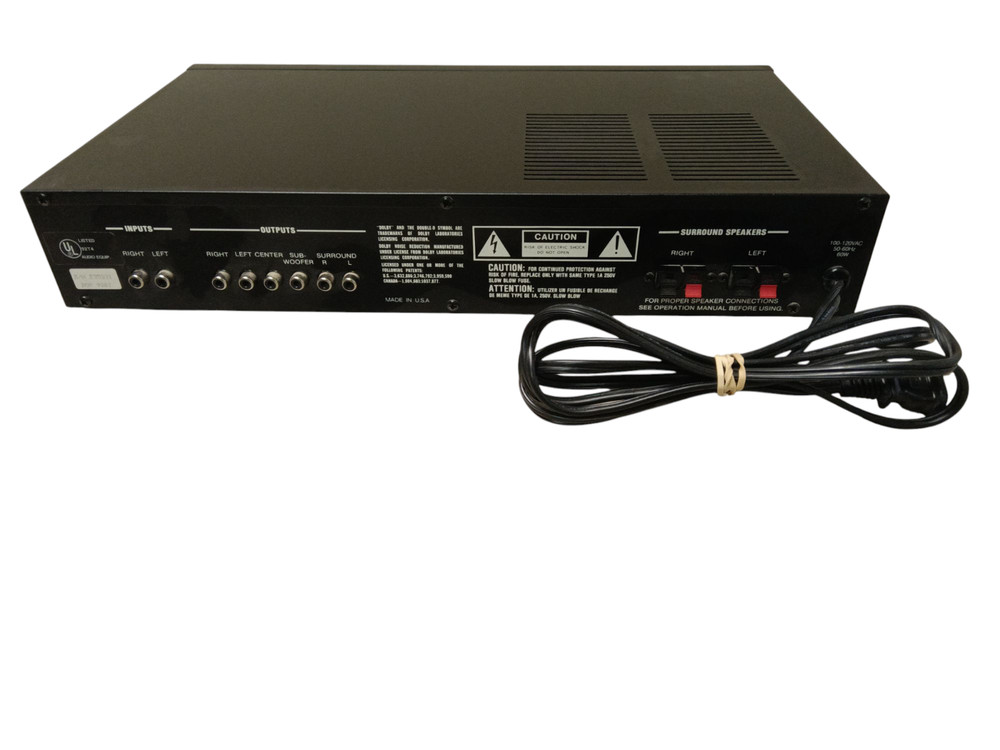 Paramount Pictures FX3000 AV Surround Sound Decoder | tested working