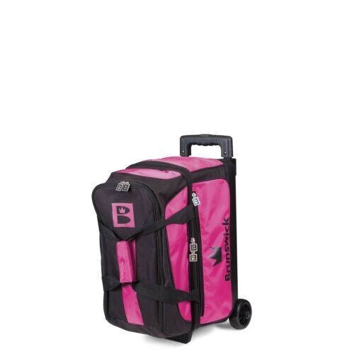 Brunswick Blitz Double 2 Ball Roller Pink Bowling Bag