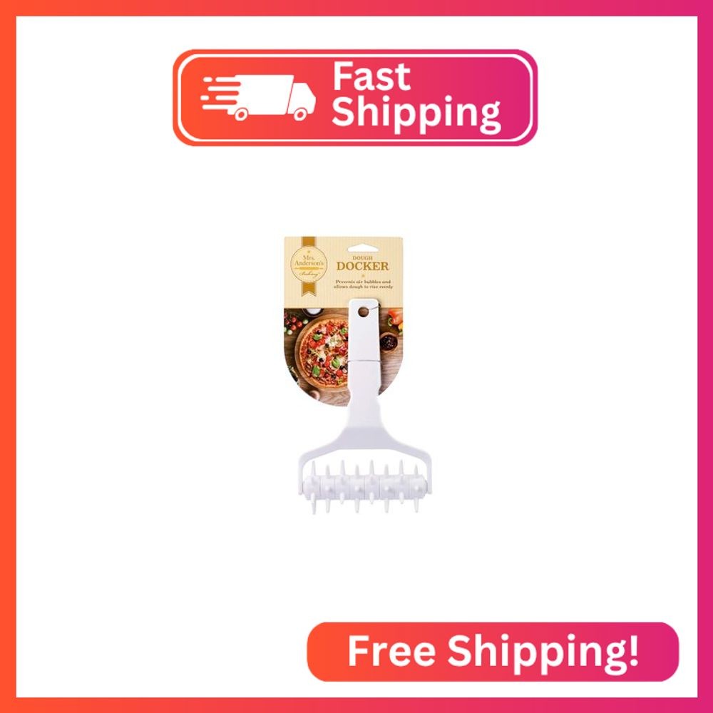 Mrs. Anderson’s Baking Dough Docker, For Consistent Pizza Crust