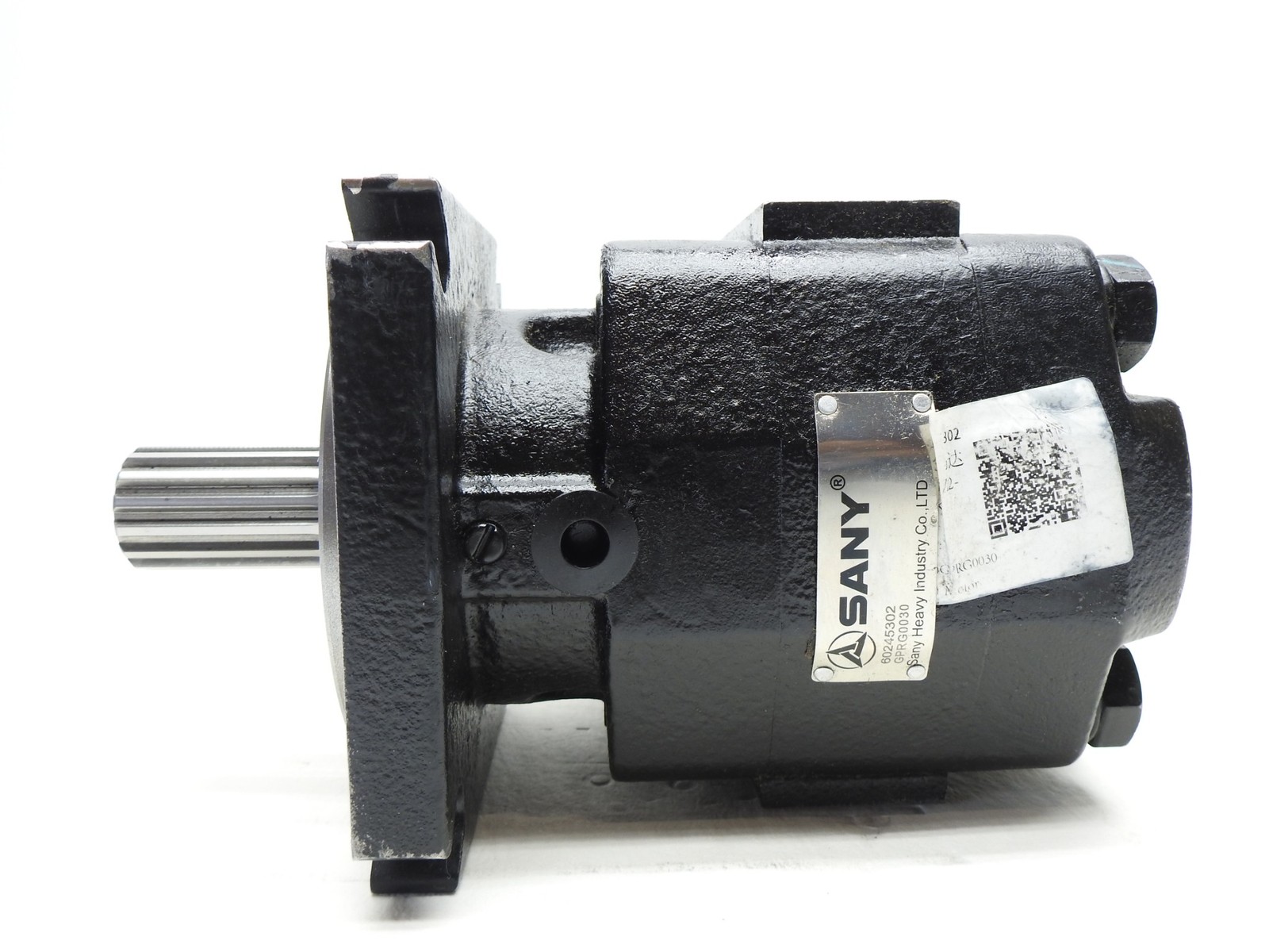 SANY Hydraulic Gear Motor 60245302 (14 Teeth, 4 Bolt) for Grader - Genuine OEM!