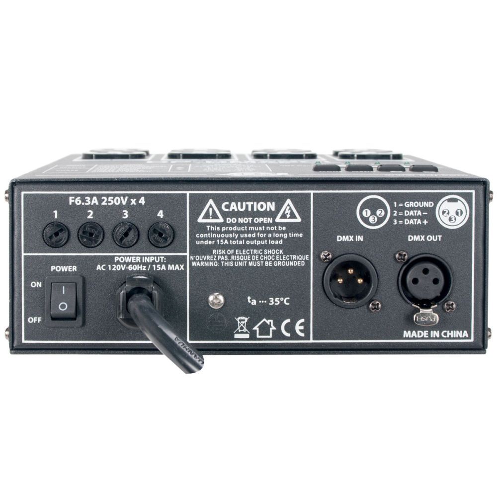 ADJ DP-DMX20L 4 channel DMX Dimmer Pack