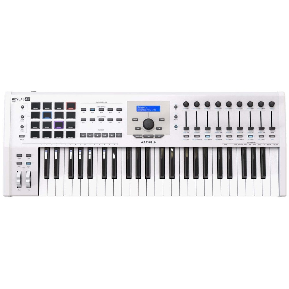 Arturia KeyLab MkII 49 MIDI/USB/CV Controller - White