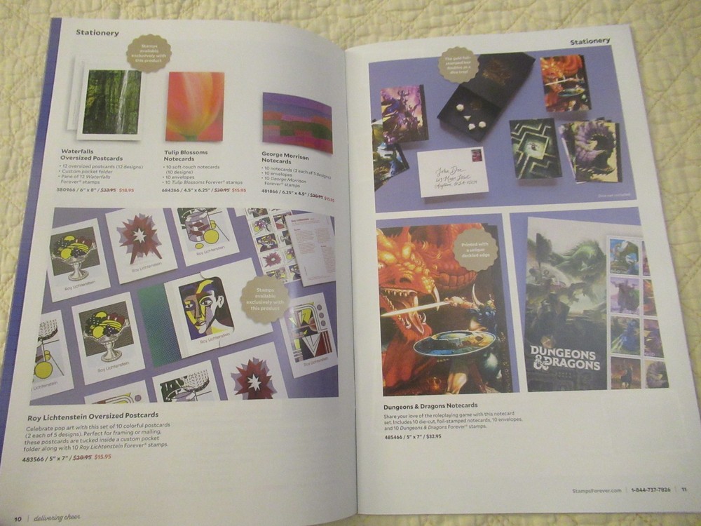 Delivering Cheer 2025 USPS Holiday Stamps & Stamp-Inspired Products Catalog