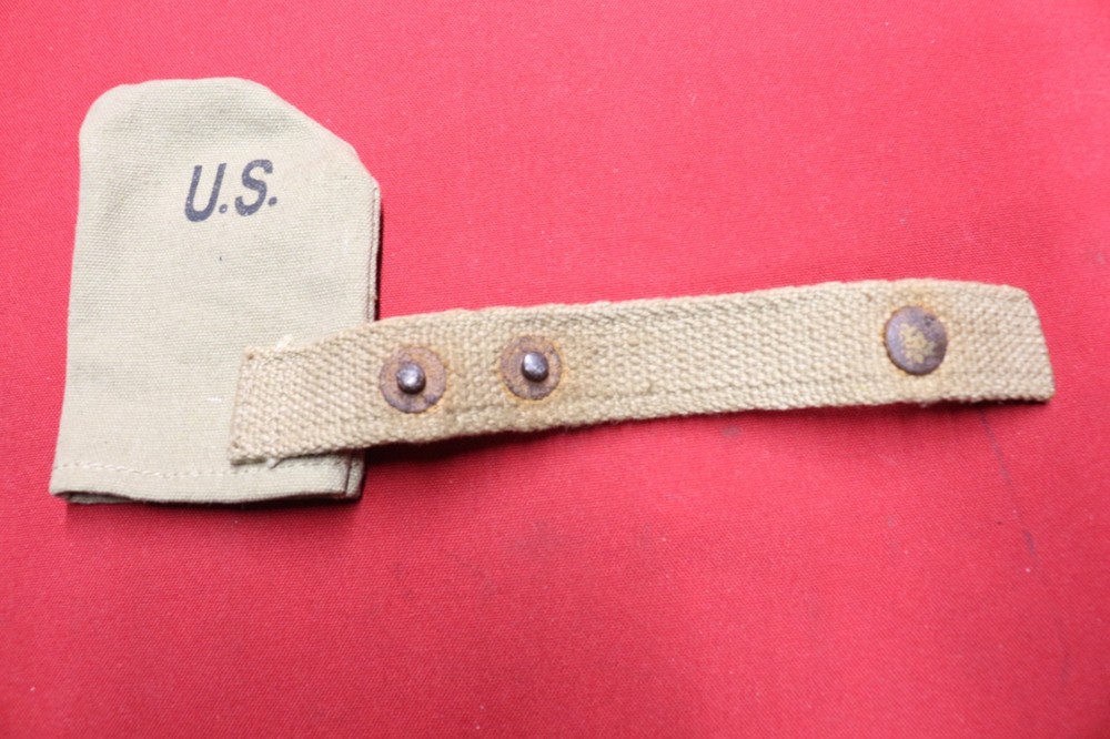 WW2 US Military Canvas Rifle Muzzle Cover jt &l Dated 1942 REPRO