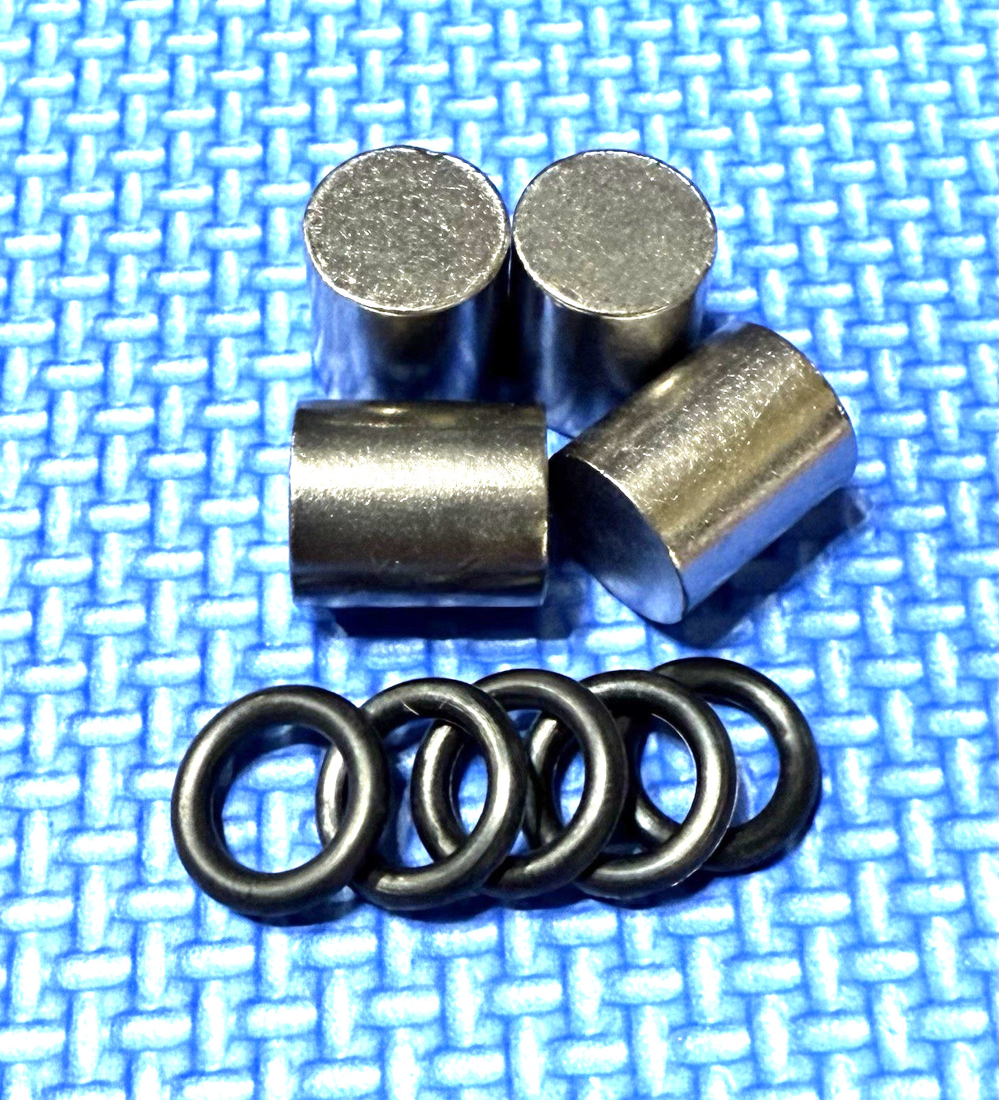 Tungsten Alloy H1,H2,H3 Weights, 4-Pack,~1.37 OZ(39gr)EA,~5.48 OZ(~156 gr)TOTAL
