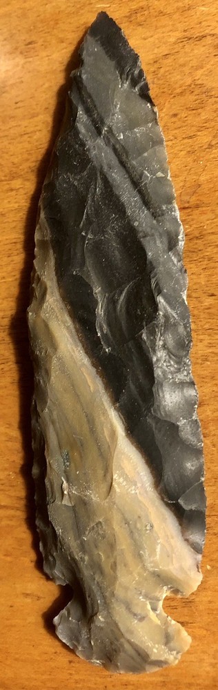 5” Jade Arrowhead Black & White