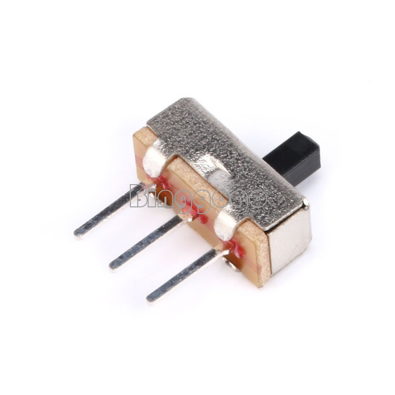 30PCS 3P SS12D00G3 2 Position SPDT 1P2T PCB Panel Mini Vertical Slide Switch