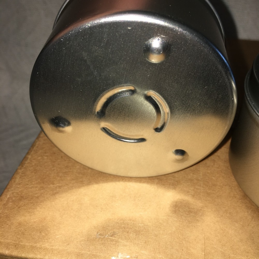 CandleScience - 8 oz. Candle Tin With Lid - Silver - 6 Count