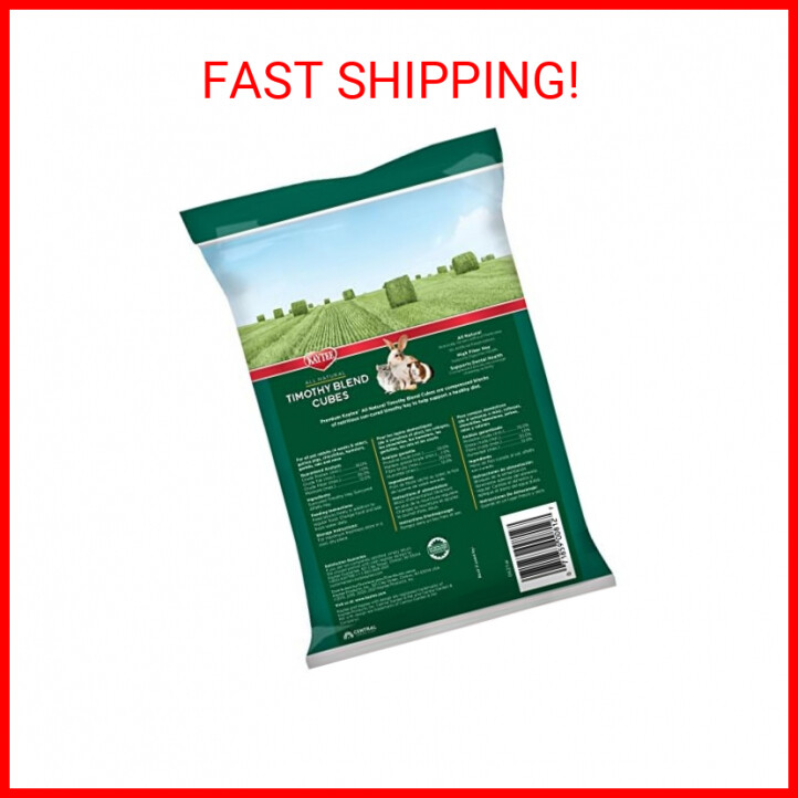 Kaytee Timothy Hay Blend Cubes 1 pound