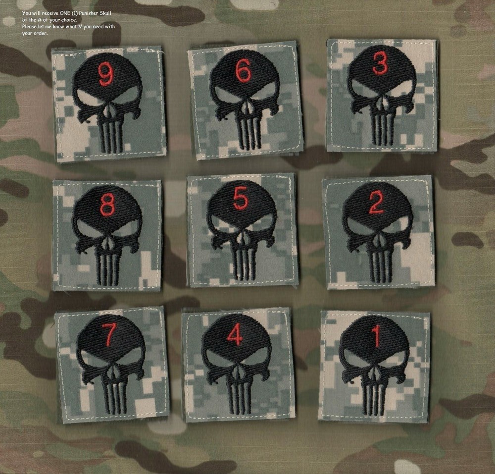JOINT TASK FORCE JTF SEAL SPECIAL WARFARE DEVGRU vêlkrö PATCH: Red-GHOST SKULL