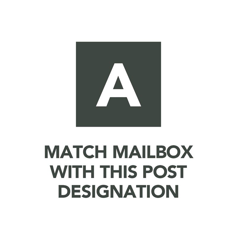 Gibraltar Mailboxes Grayson Classic Galvanized Steel Post Mount Mailbox (2-pack)