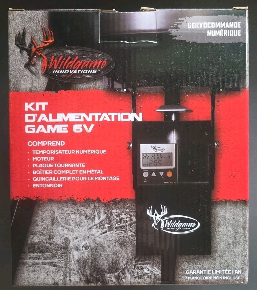 Wildgame Innovations 6V Game Feeder Kit Digital Power Control Unit