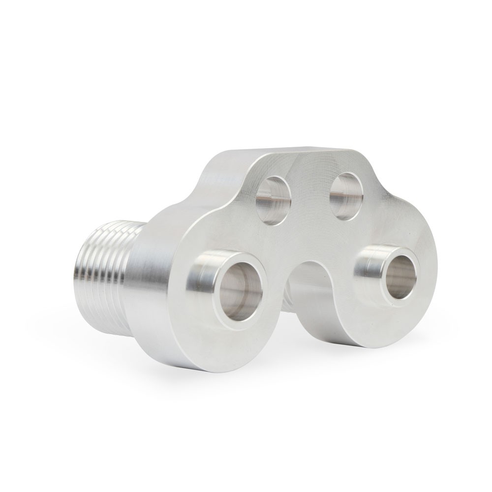 Holley A/C Compressor Fitting 199-202; A/C Compressor Line Adapter, SD7