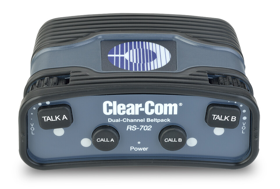 Clear-Com RS702 2-Channel Analog Intercom Belt Pack