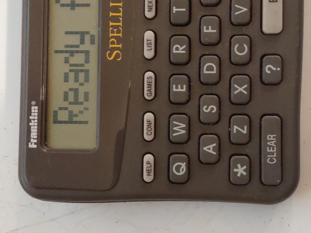 Franklin Computer Spelling Ace SA-98 English Spell Checker - Works!