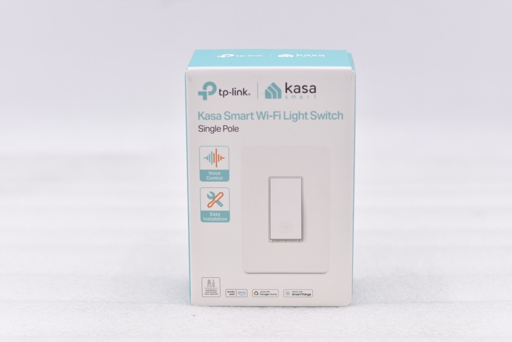 TP-Link Kasa Smart Wi-Fi Light Switch Single Pole White