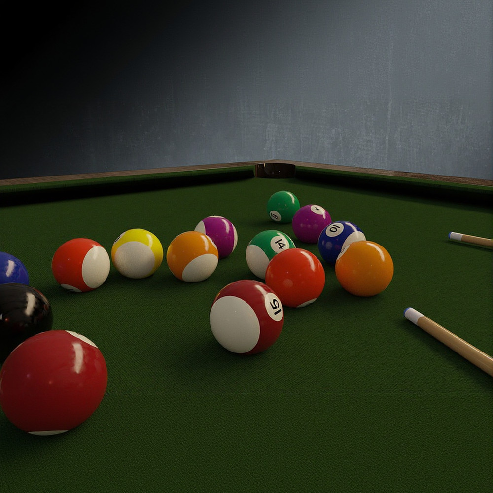 Low Profile Billiards Trainer Helper for Minimal Interference During Shots