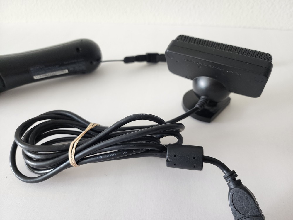 Sony PS3 PlayStation 3 Eye Camera & Motion Controller - SLEH-00448 & CECH-ZCM1U