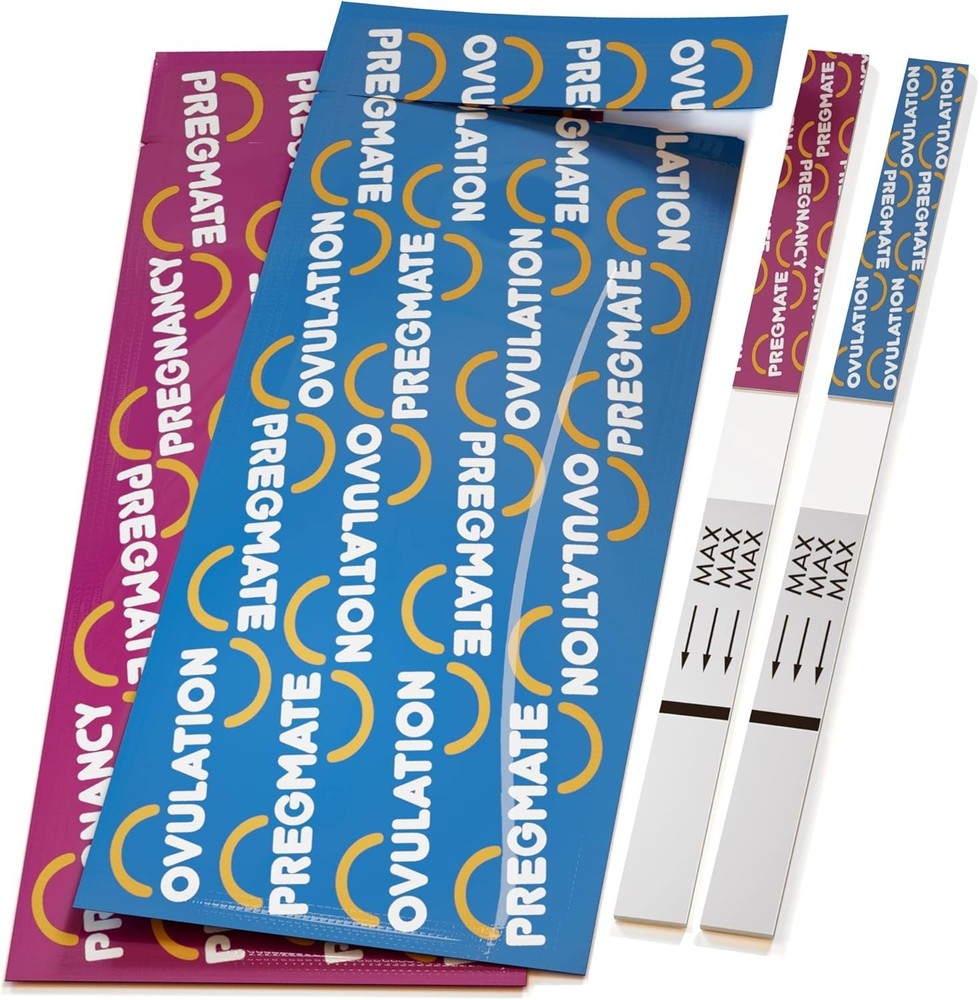 120 Ovulation & Pregnancy Strips Set