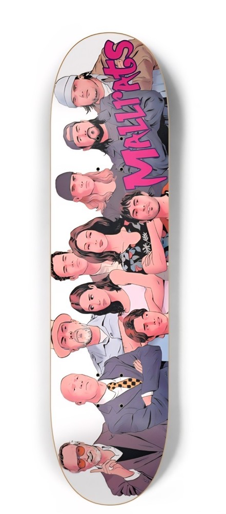 Kevin Smith MALLRATS ChronicCon extremely rare custom skateboard deck