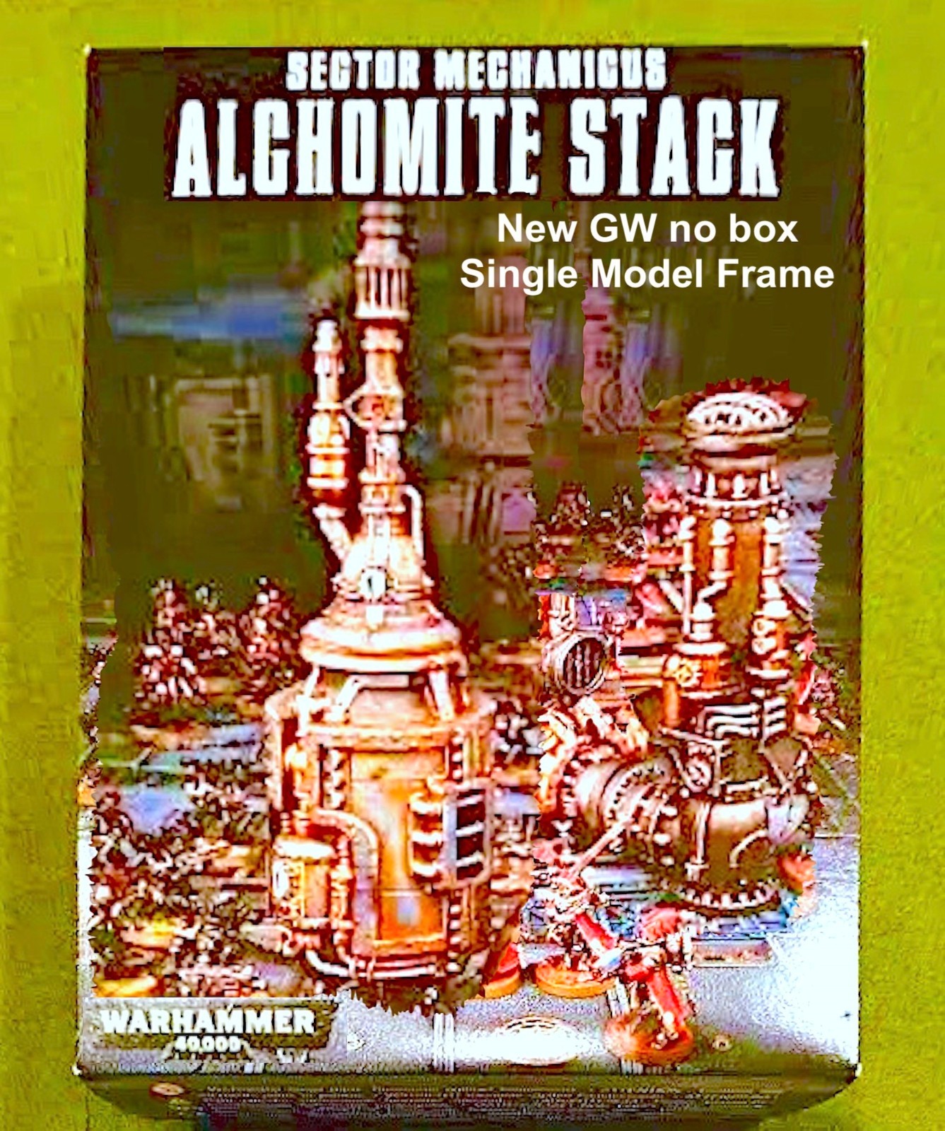 Games Workshop Warhammer 40K Alchomite Pipes Terrain Model