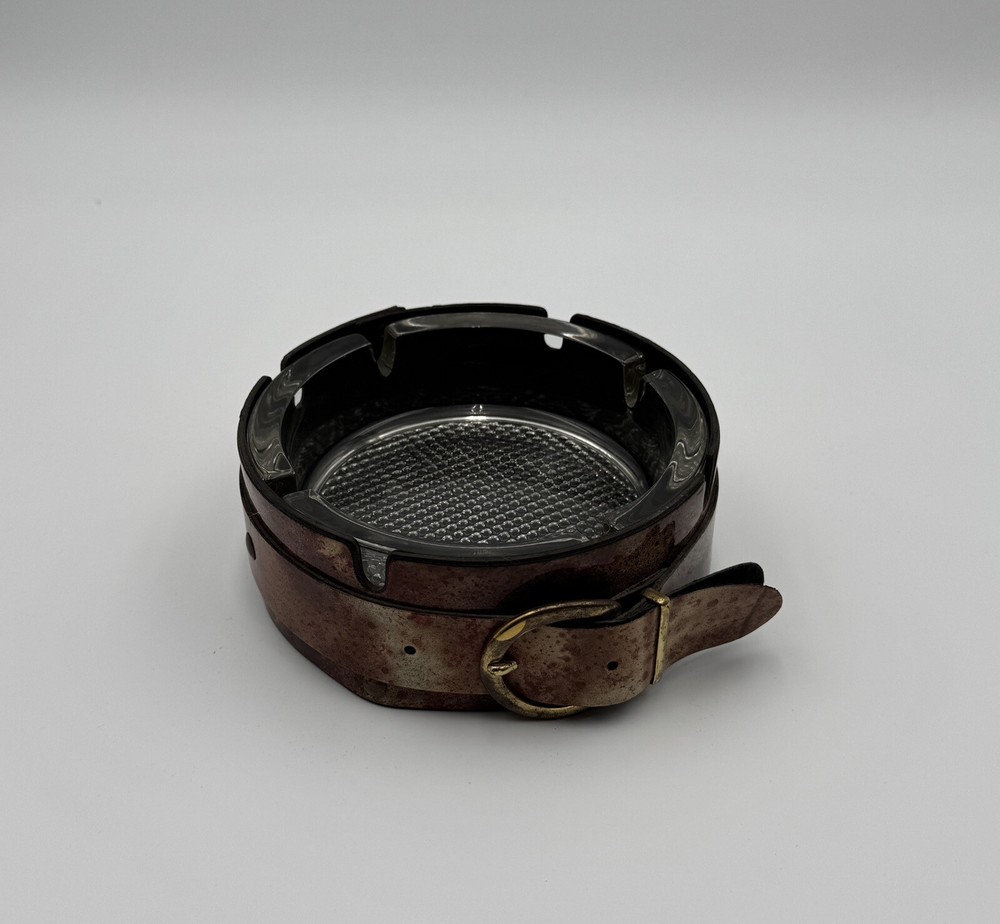 Leather Dog Collar Ashtray