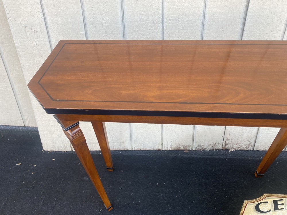 65069 Mahogany Hepplewhite Console Table Sideboard Server