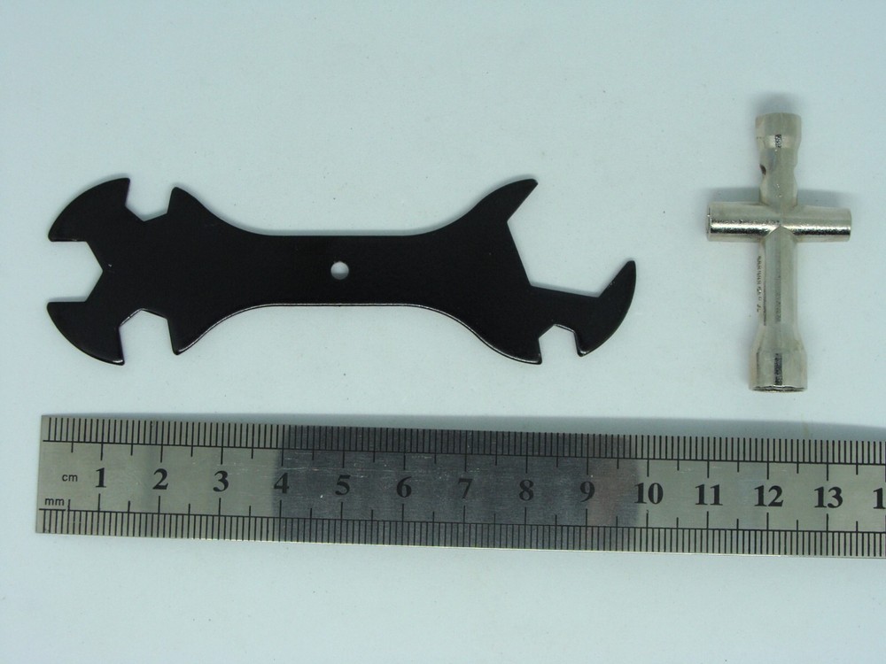 3D Printer Multi Function Kit Cleaning Tools Cross Socket Nozzle Wrench MK8 MK10