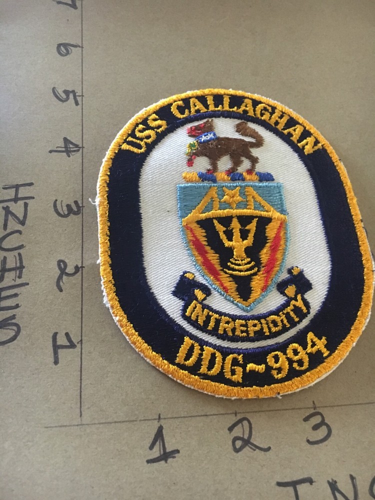US NAVY USS Callaghan (DDG-994) Patch 5/1/25